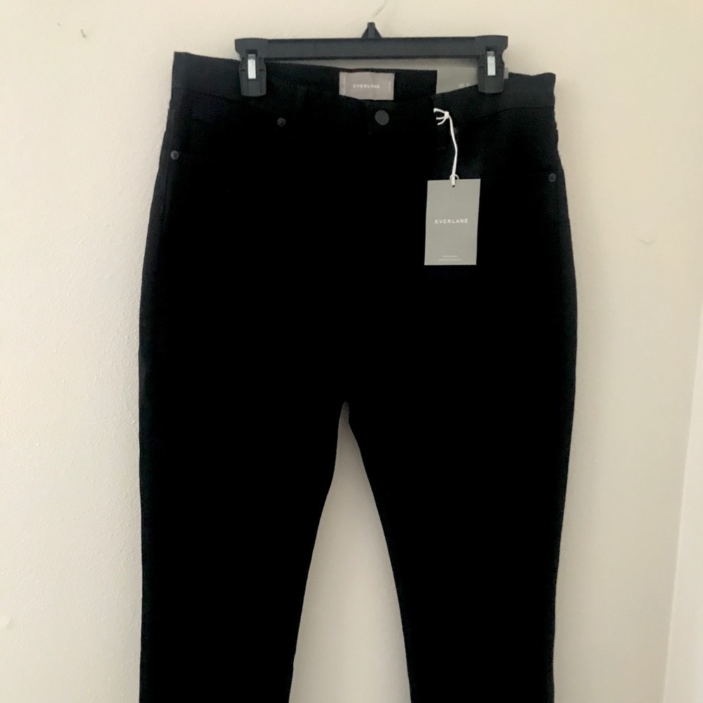 NWT Everlane Black high-waisted jeans size 32/14